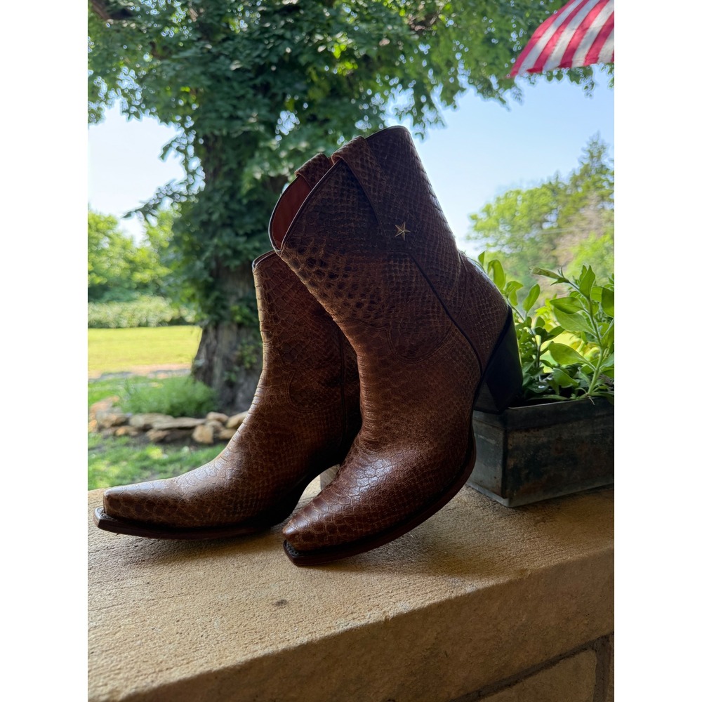 Ldyllwind Miranda Lambert Brazen Western Leather Snake skin Boot Size | 9